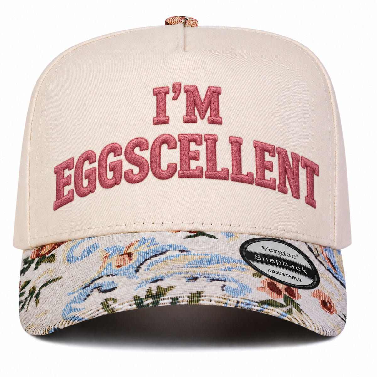 I'm Eggscellent 5-Panel Trucker Hat