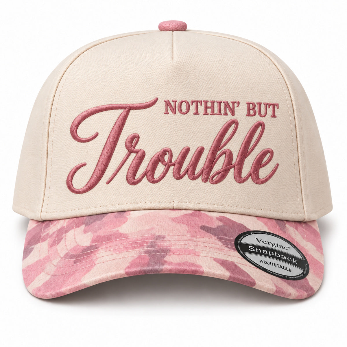 Nothin But Trouble 5-Panel Trucker Hat
