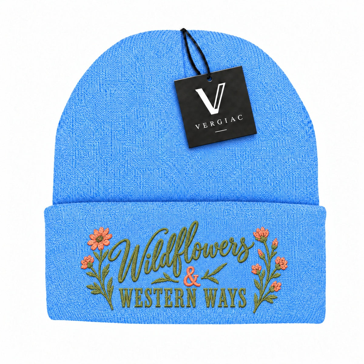 Wildflowers & Western Ways Embroidered Knit Beanie