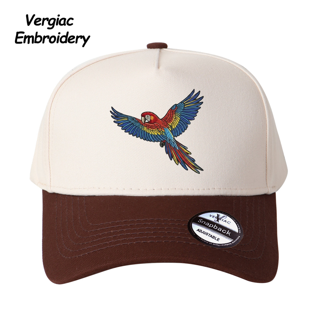 Parrot Embroidered Trucker Hat