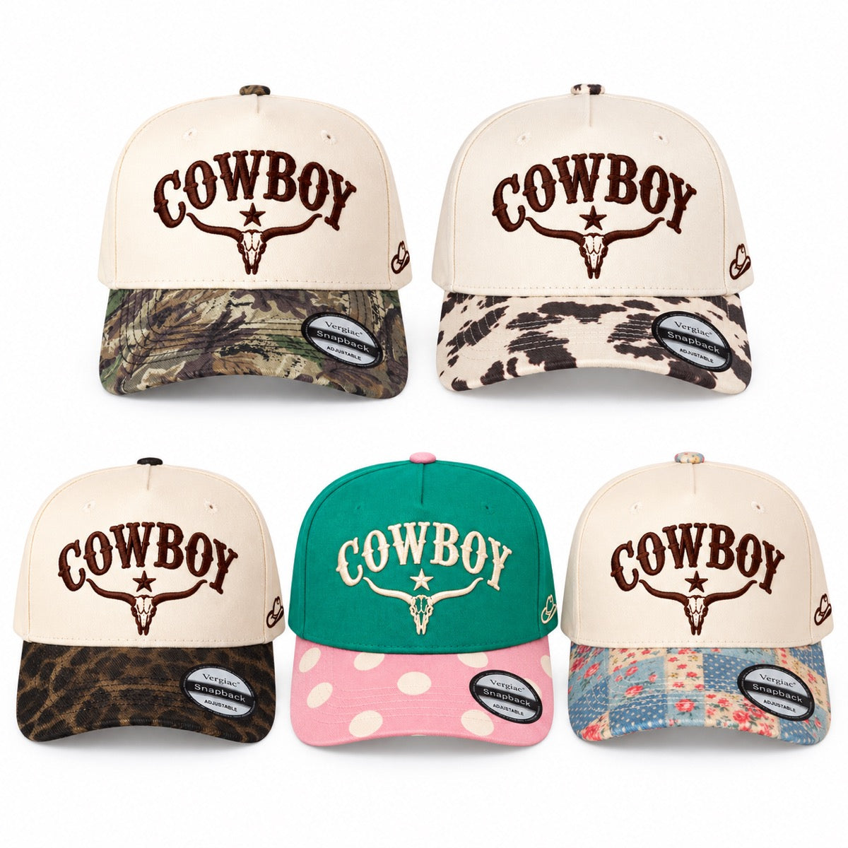 Cowboy 5-Panel Trucker Hat