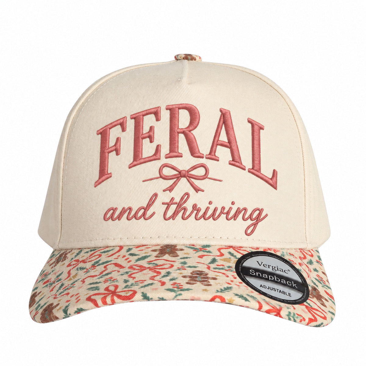Feral And Thriving 5-Panel Trucker Hat