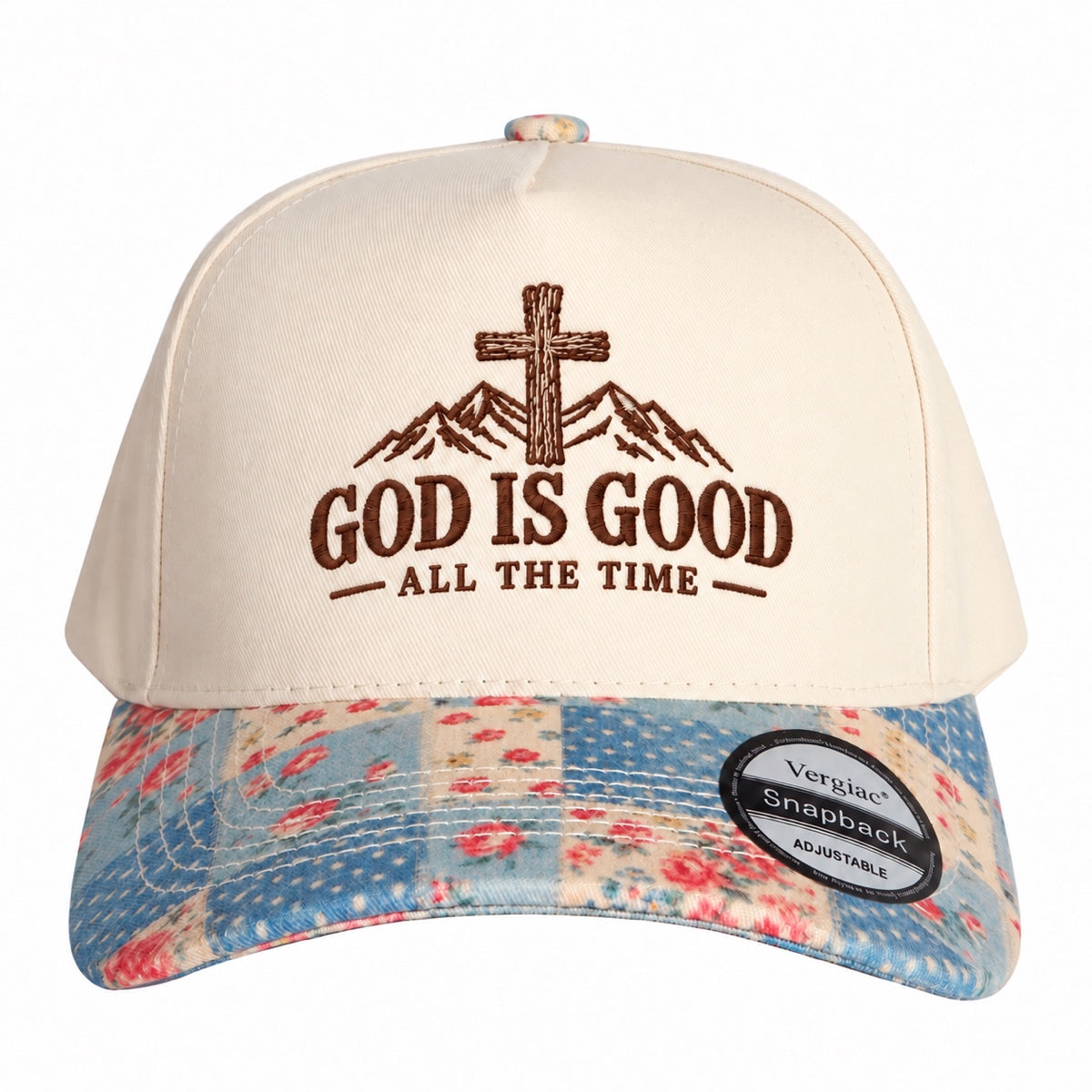 God Is Good All The Time 5-Panel Trucker Hat