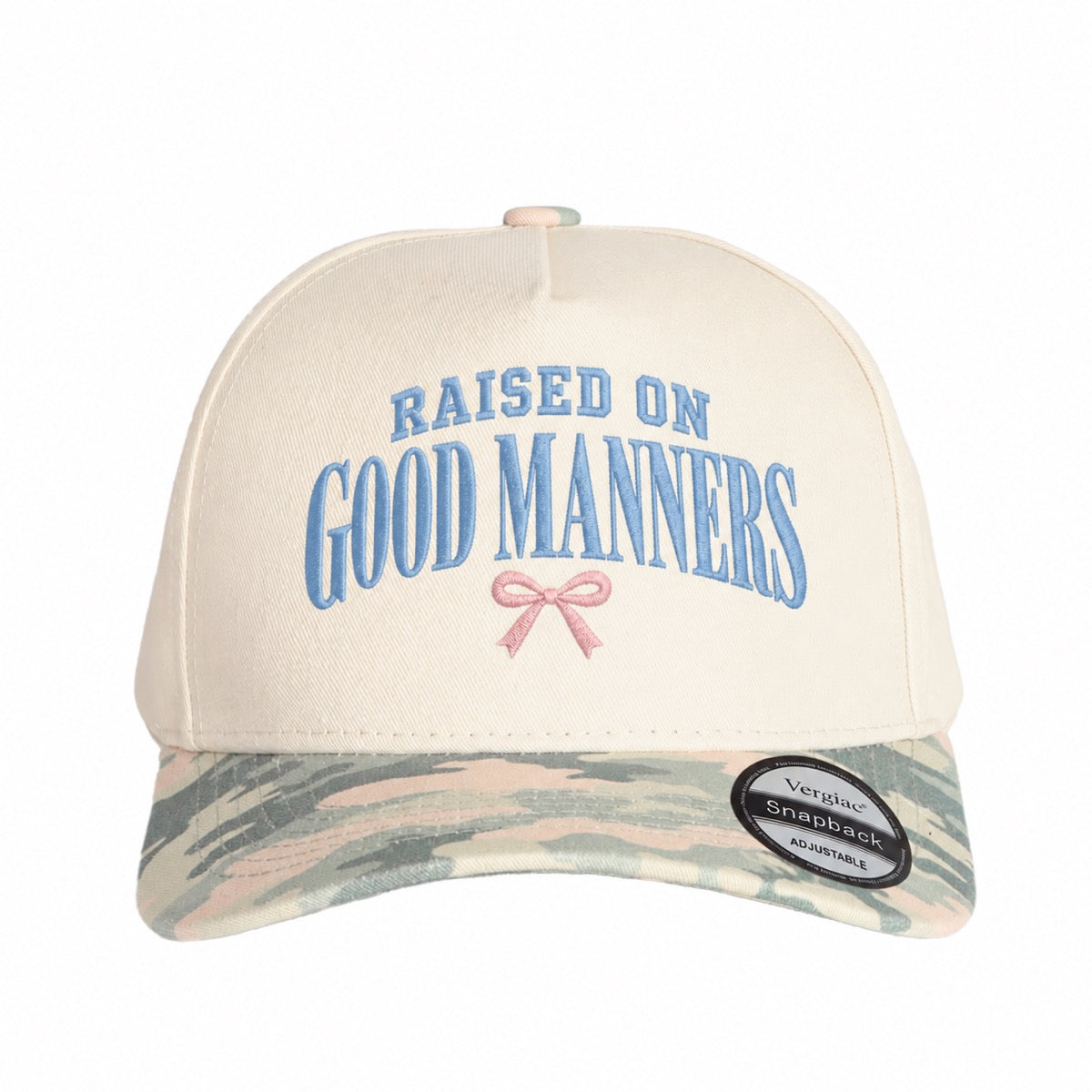 Raised On Good Manners 5-Panel Trucker Hat