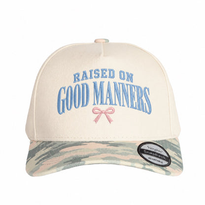 Raised On Good Manners 5-Panel Trucker Hat