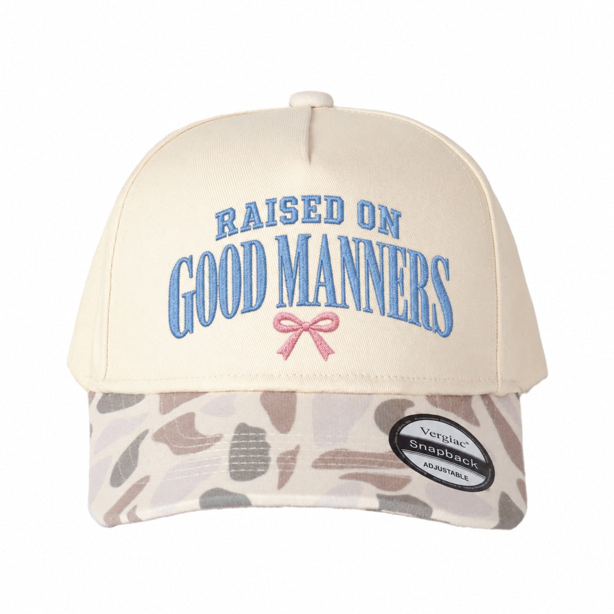 Raised On Good Manners 5-Panel Trucker Hat