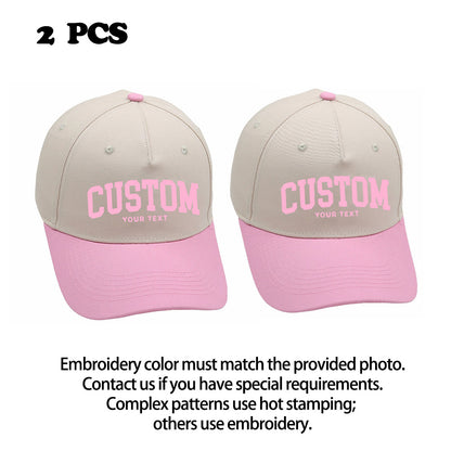 Custom Embroidered Trucker Hats (2-Pack)