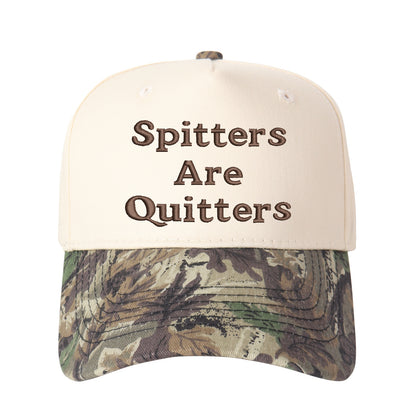 Spitters Are Quitters Embroidered Trucker Hat
