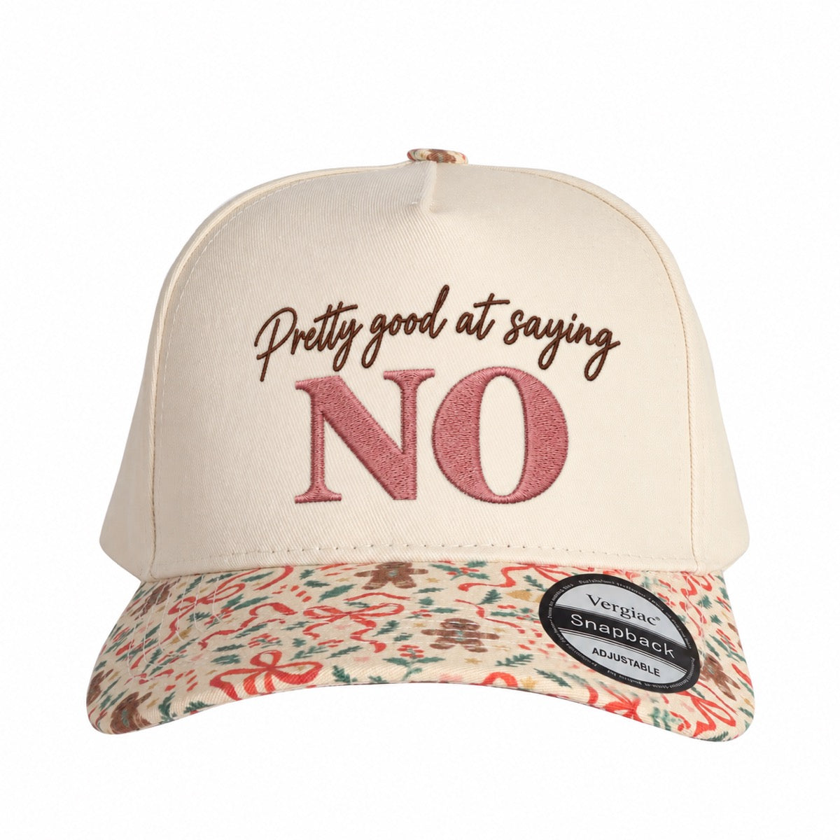 Pretty Good At Saying No 5-Panel Trucker Hat
