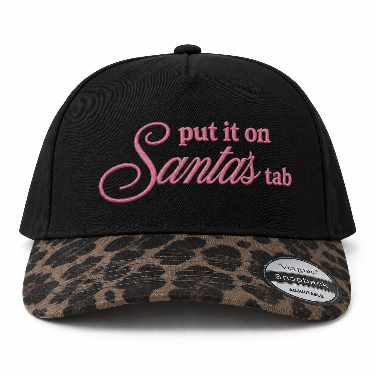 Put It On Santas Tab 5-Panel Trucker Hat