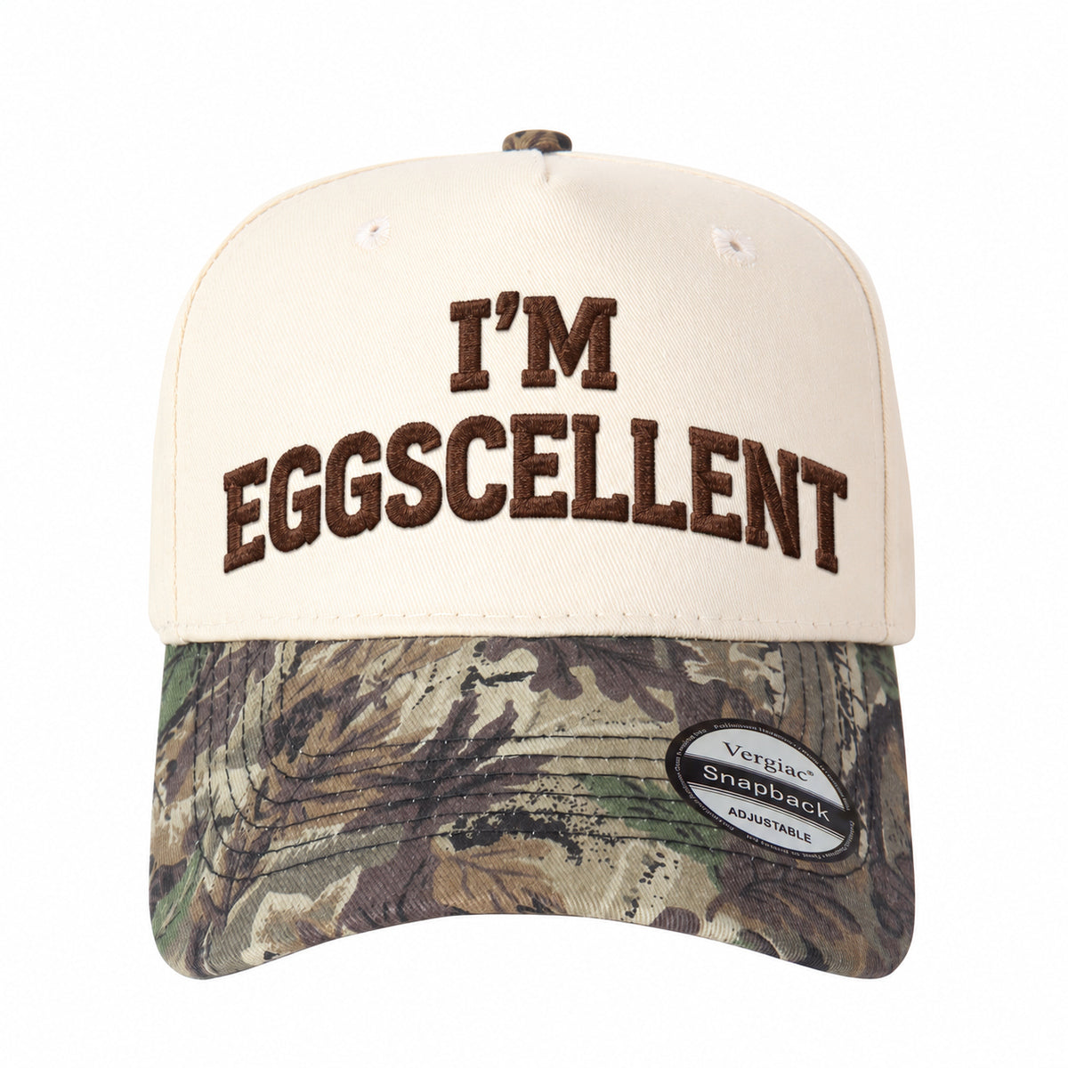 I'm Eggscellent 5-Panel Trucker Hat