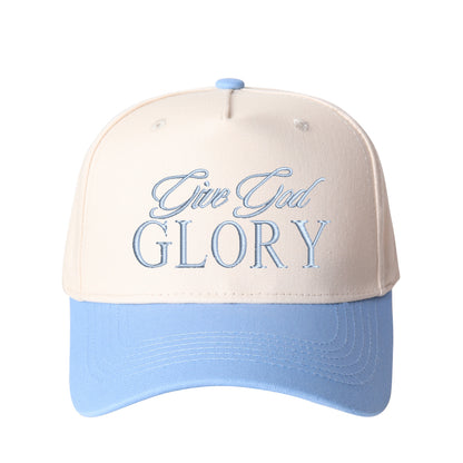 Give God Glory Embroidered Trucker Hat