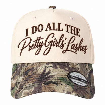I Do All The Pretty Girls Lashes 5-Panel Trucker Hat