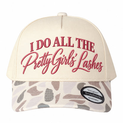 I Do All The Pretty Girls Lashes 5-Panel Trucker Hat