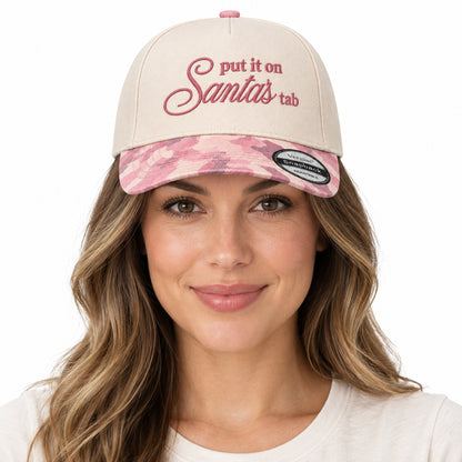 Put It On Santas Tab 5-Panel Trucker Hat