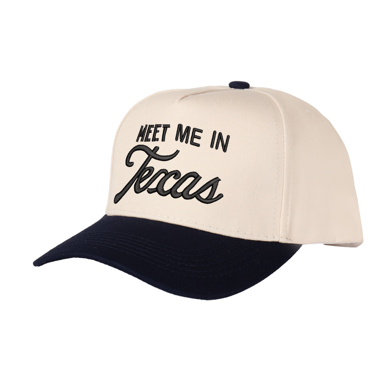 Meet Me In Texas Embroidered Trucker Hat