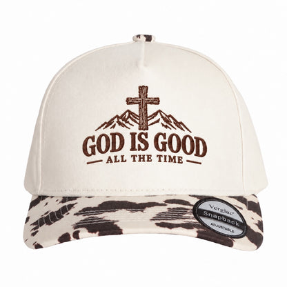 God Is Good All The Time 5-Panel Trucker Hat