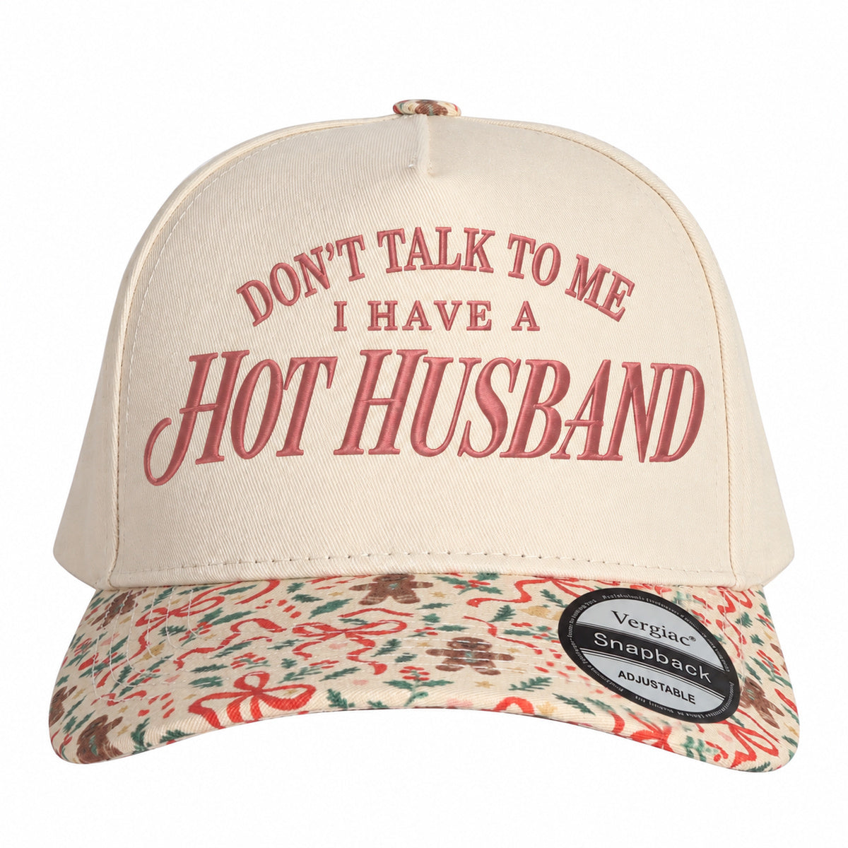 Dont Talk To Me I Have A Hot Husband 5-Panel Trucker Hat