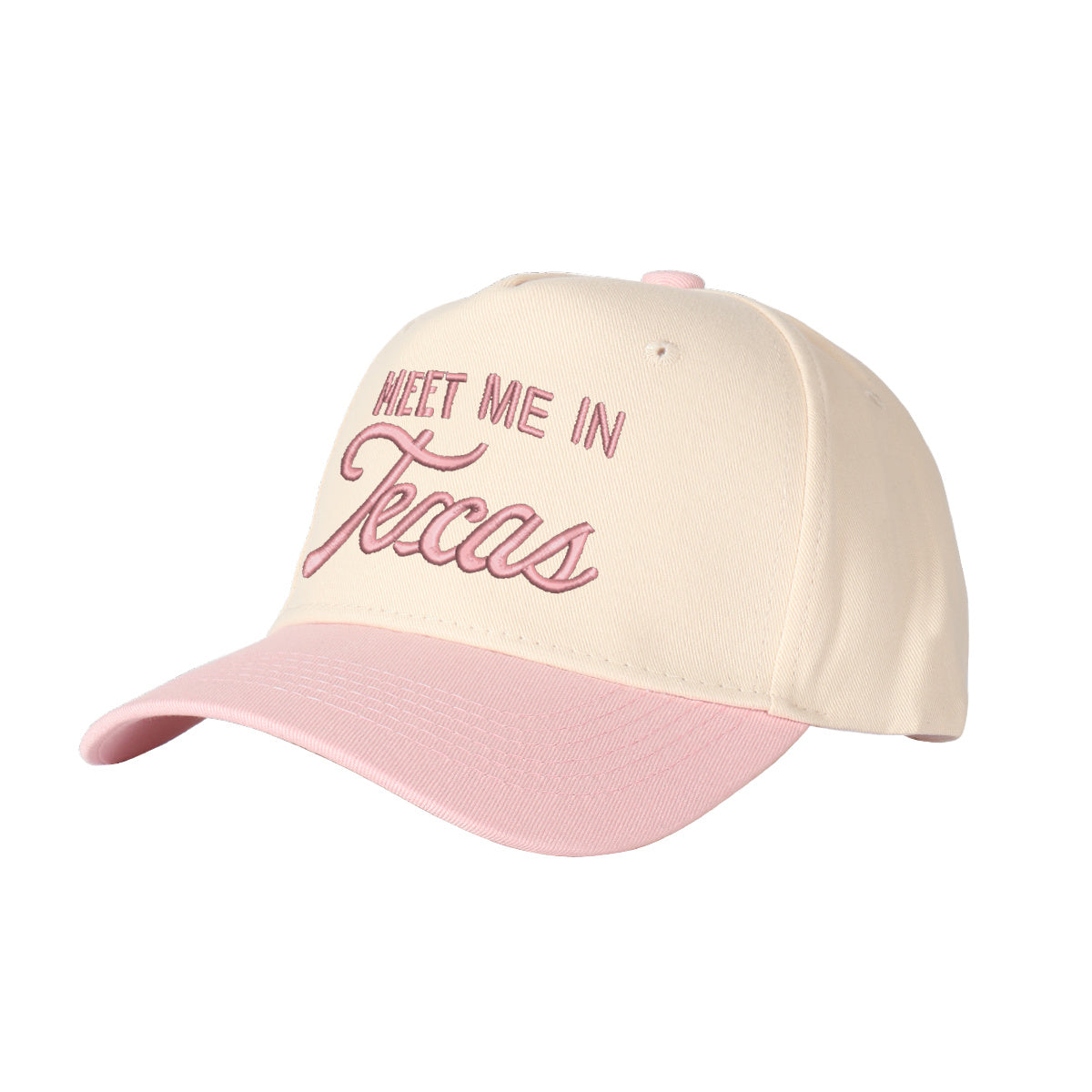 Meet Me In Texas Embroidered Trucker Hat