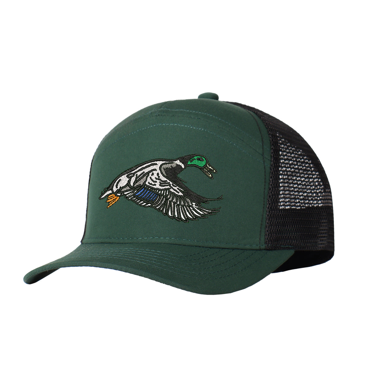 Mallard Duck Embroidered Trucker Hat