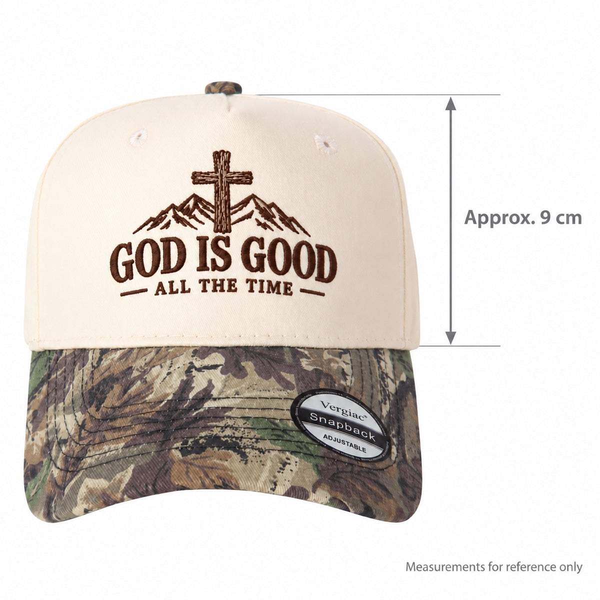 God Is Good All The Time 5-Panel Trucker Hat