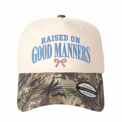 Raised On Good Manners 5-Panel Trucker Hat
