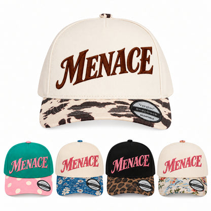 Menace Vintage 5-Panel Trucker Hat