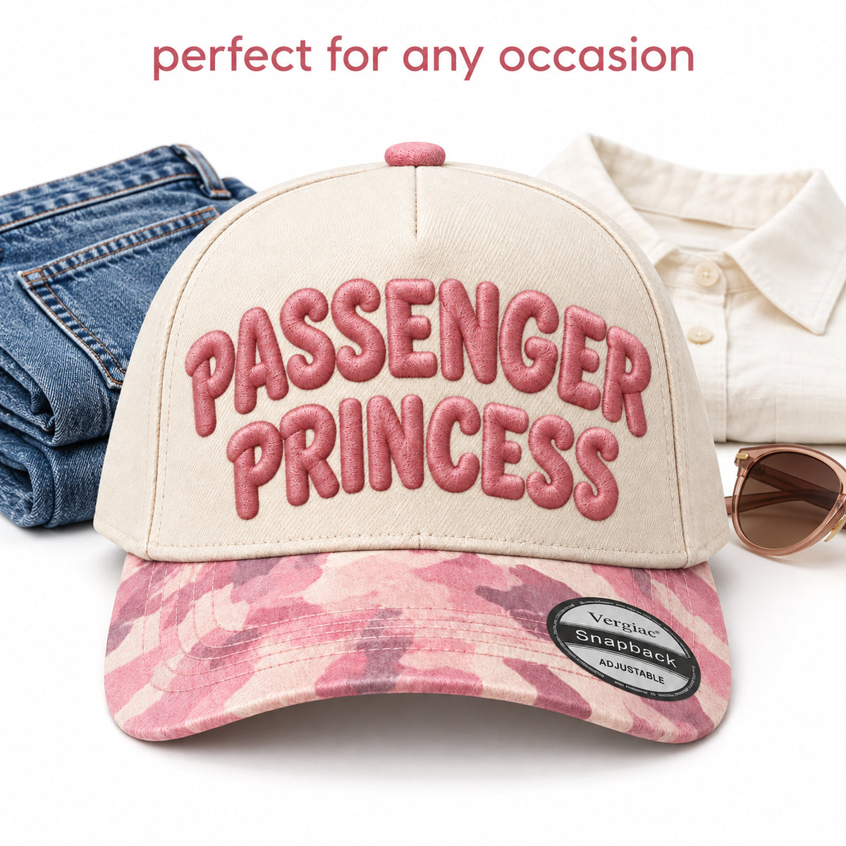 Passenger Princess Rounded 5-Panel Trucker Hat
