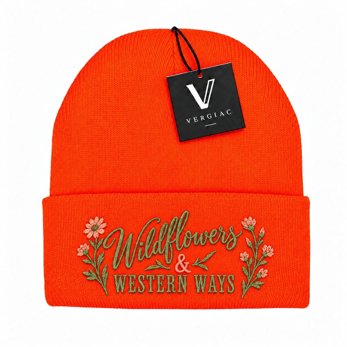 Wildflowers & Western Ways Embroidered Knit Beanie