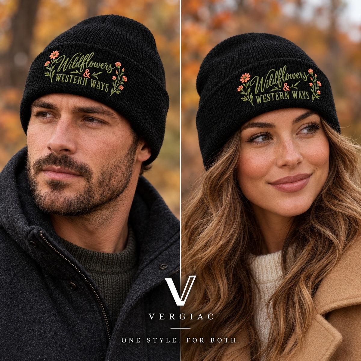 Wildflowers & Western Ways Embroidered Knit Beanie
