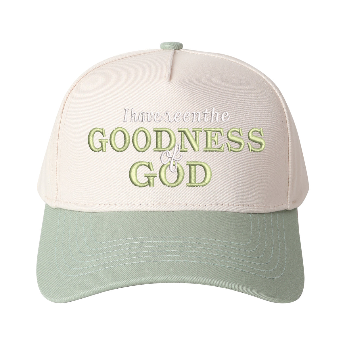 I Have Seen The Goodness Of God Embroidered Trucker Hat