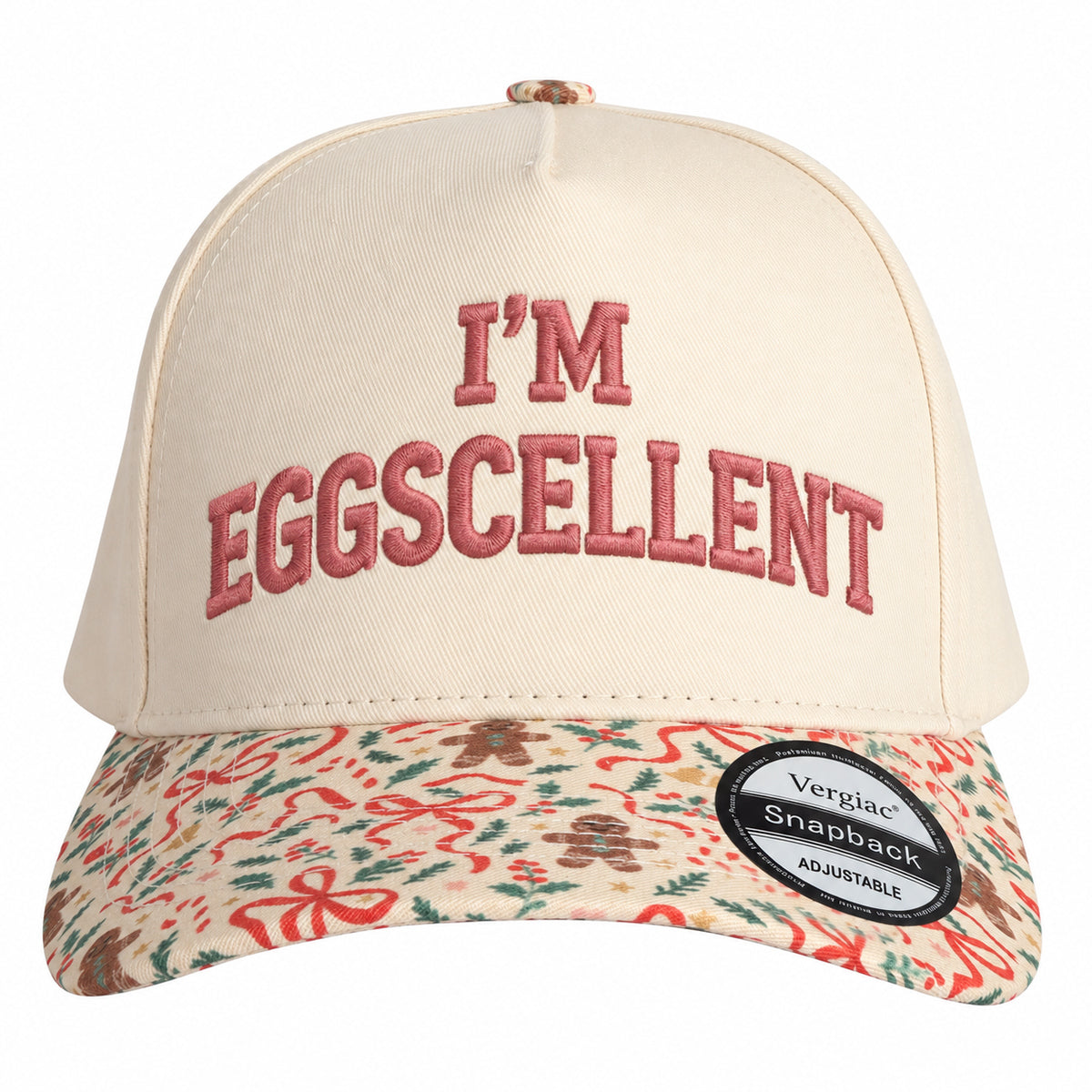 I'm Eggscellent 5-Panel Trucker Hat