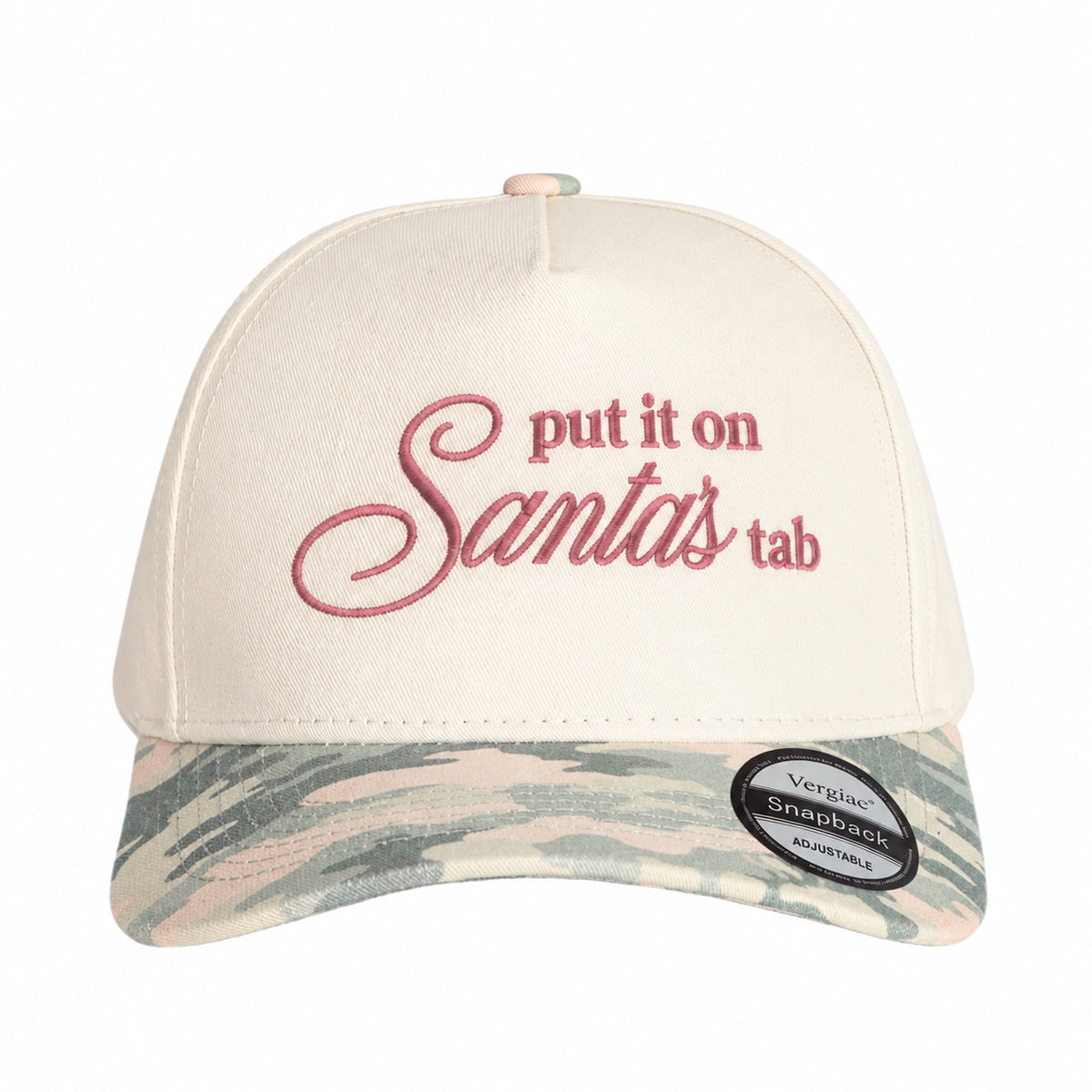 Put It On Santas Tab 5-Panel Trucker Hat