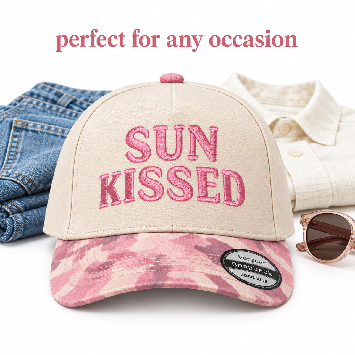 Sun Kissed 5-Panel Trucker Hat