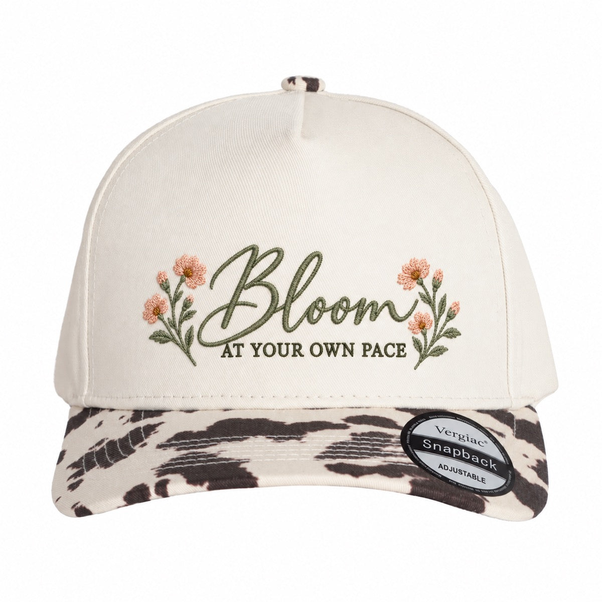 Bloom At Your Own Pace 5-Panel Trucker Hat