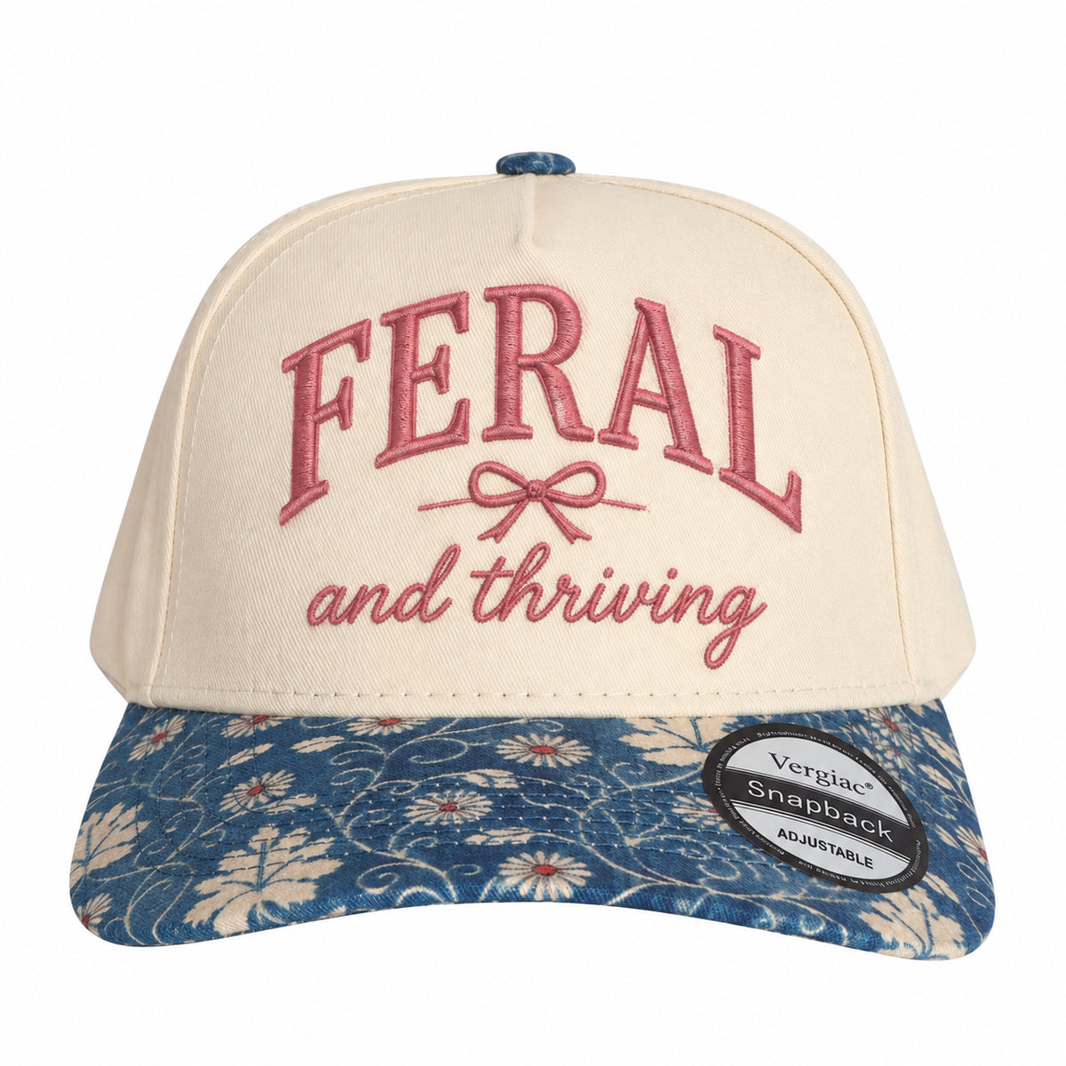 Feral And Thriving 5-Panel Trucker Hat