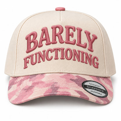 Barely Functioning 5-Panel Trucker Hat