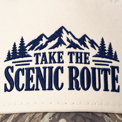 Take The Scenic Route 5-Panel Trucker Hat