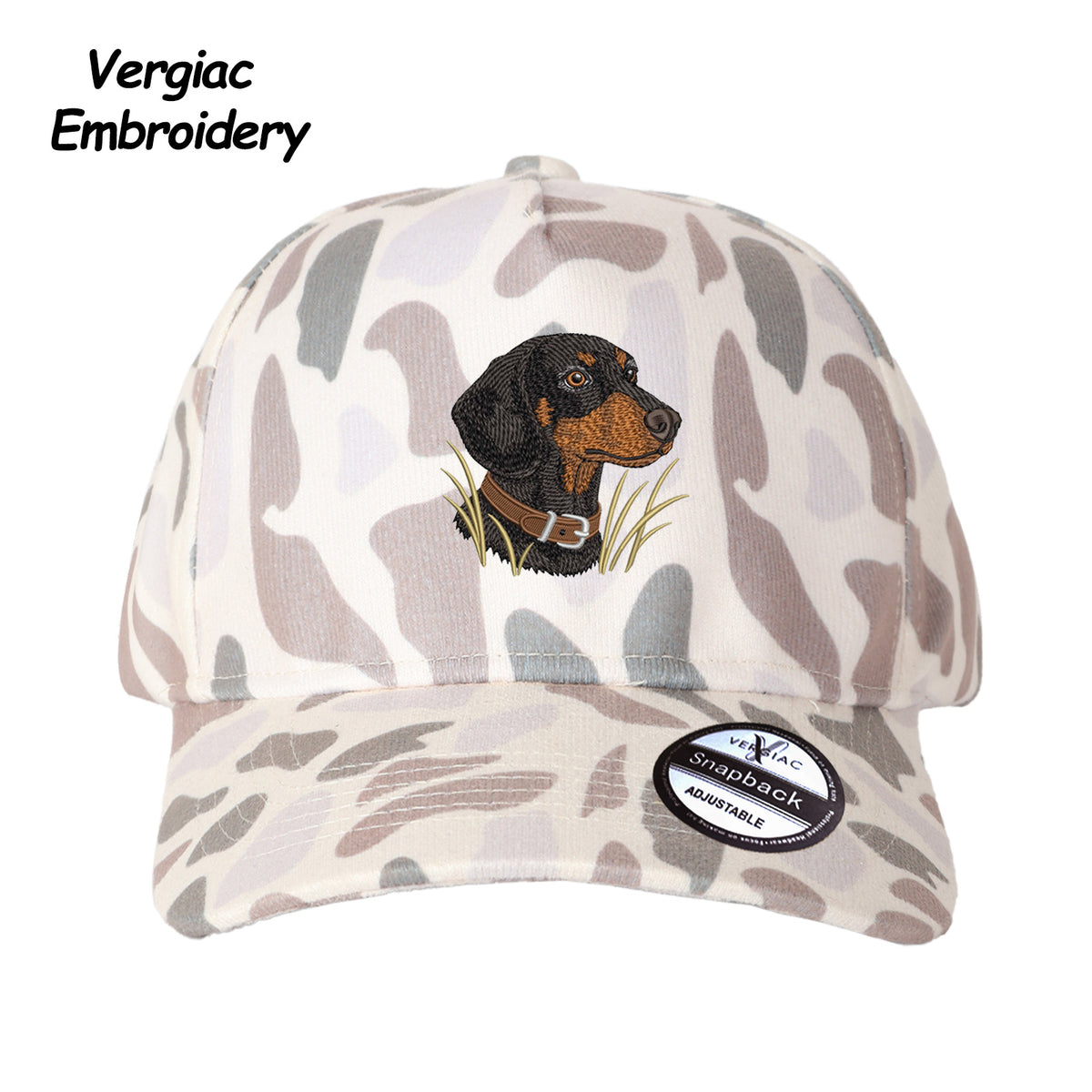 Dachshund Embroidered Trucker Hat