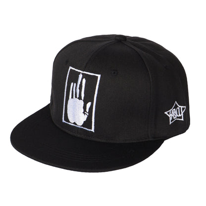 Hand Graphic Embroidered Trucker Hat