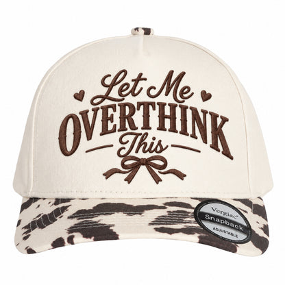 Let Me Overthink This Heart 5-Panel Trucker Hat