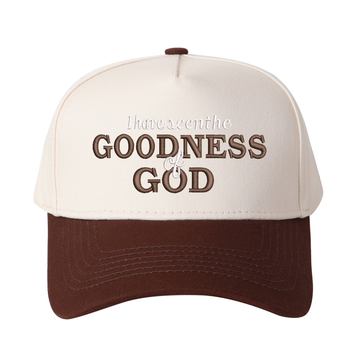 I Have Seen The Goodness Of God Embroidered Trucker Hat