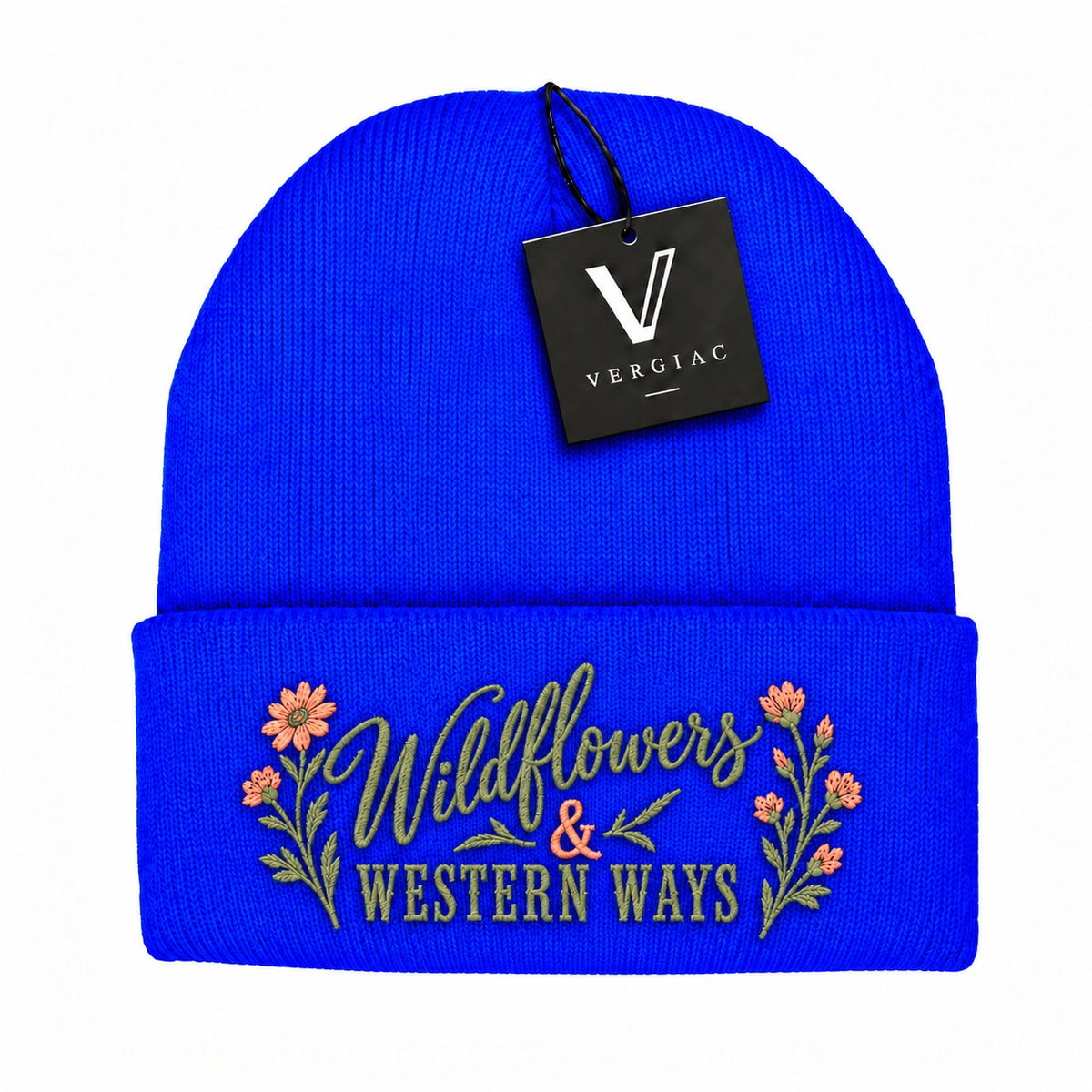 Wildflowers & Western Ways Embroidered Knit Beanie
