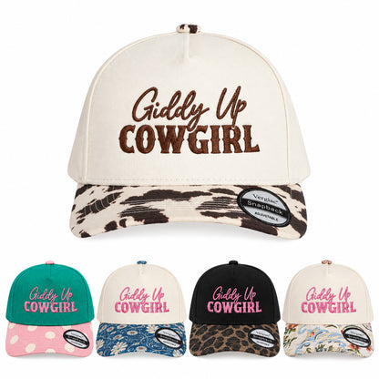 Giddy Up Cowgirl 5-Panel Trucker Hat