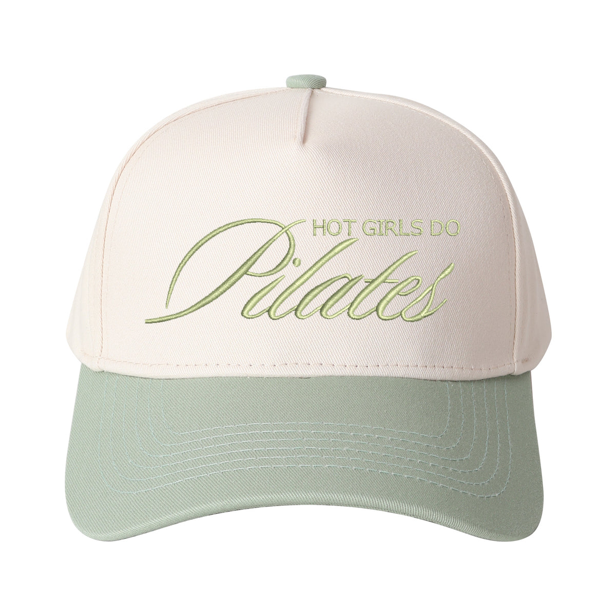 Hot Girls Do Pilates Embroidered Trucker Hat