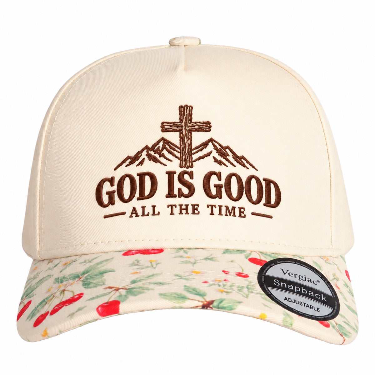 God Is Good All The Time 5-Panel Trucker Hat