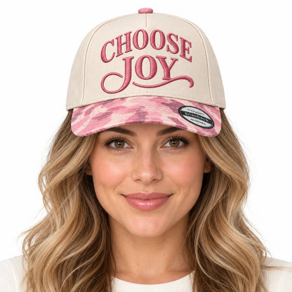 Choose Joy 5-Panel Trucker Hat
