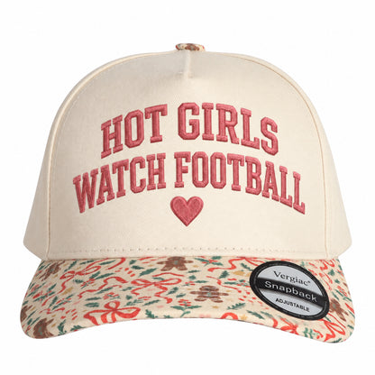 Hot Girls Watch Football 5-Panel Trucker Hat