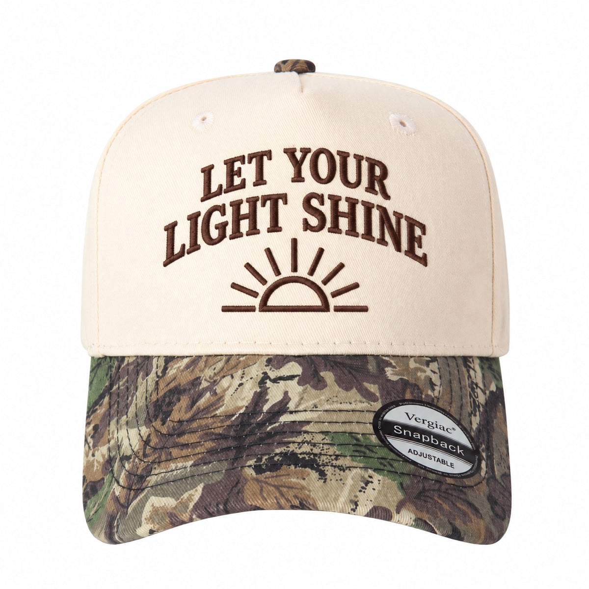 Let Your Light Shine 5-Panel Trucker Hat