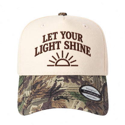 Let Your Light Shine 5-Panel Trucker Hat